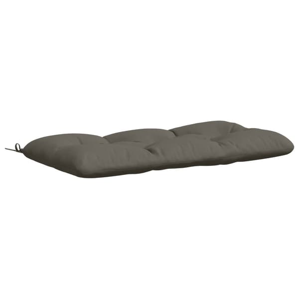 Bänk kudde VIANEN 100% Polyester Grå 100 x 60 x 12 cm