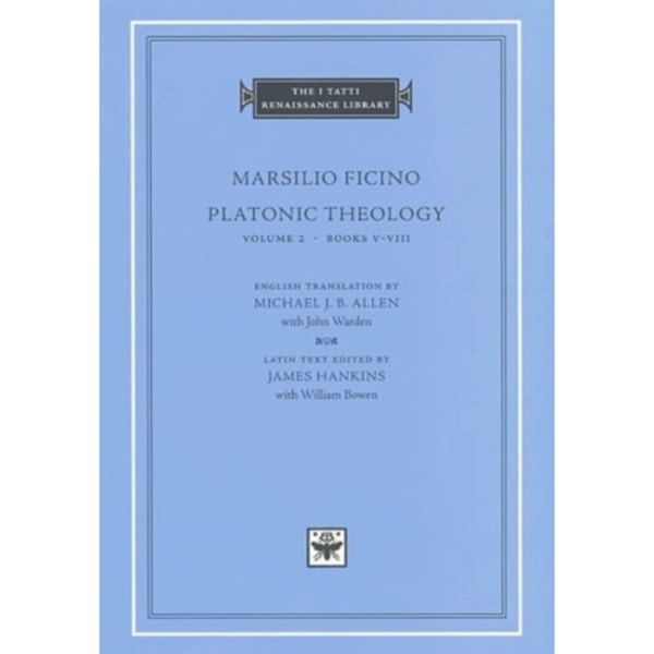 Platonic Theology (inbunden, eng)