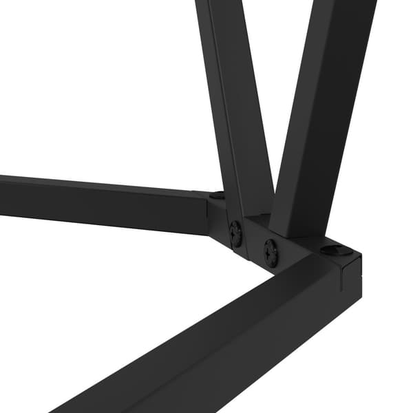 Sidobordsset 2 pcs Sonoma-ek Konstruerat trä och stål