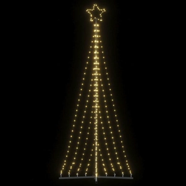 LED julgran 447 LED varmvit 249 cm