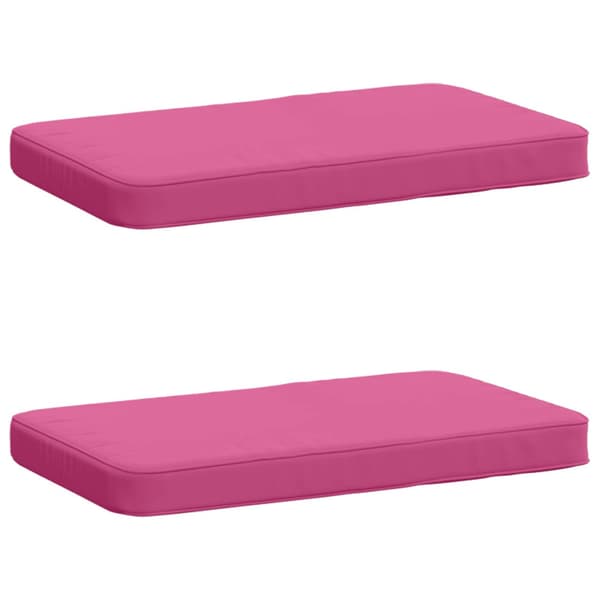 2-delade Bänk Kuddar VUGHT 2 st 100% Polyester Rosa