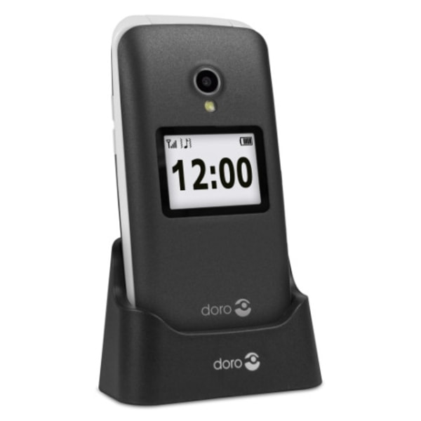 Doro 2424 6,1 cm (2.4") 92 g Grå, Silver