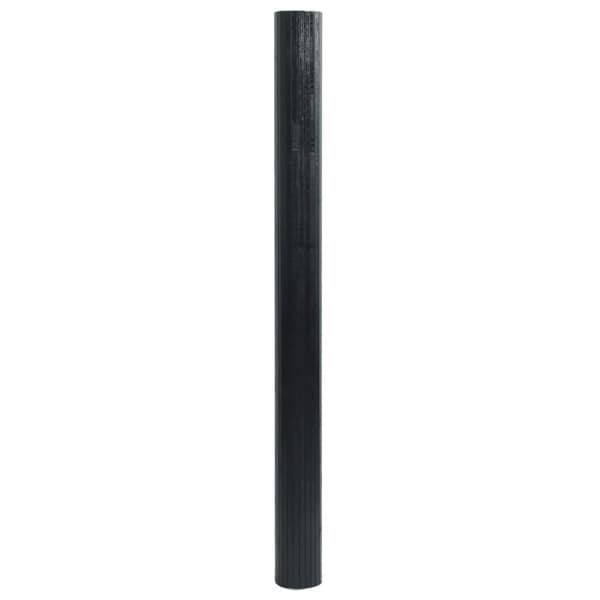 Matta rektangulär svart 60x200 cm bambu