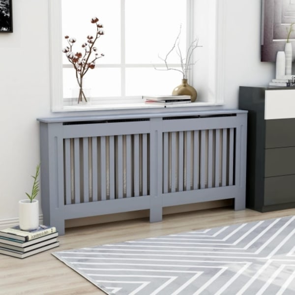 Elementskydd antracit 172x19x81,5 cm MDF