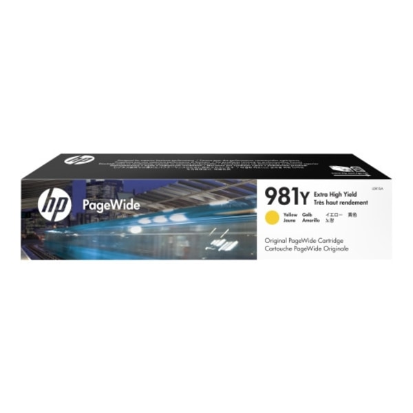 HP 981Y - Extra lång livslängd - gul - original - PageWide - bläckpatron