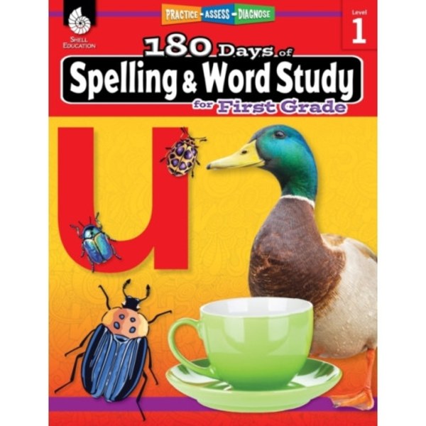 180 Days™: Spelling and Word Study for First Grade (häftad, eng)
