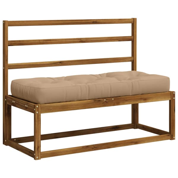 Pallkudd VIANEN 100% Polyester Sand 120 x 40 x 12 cm