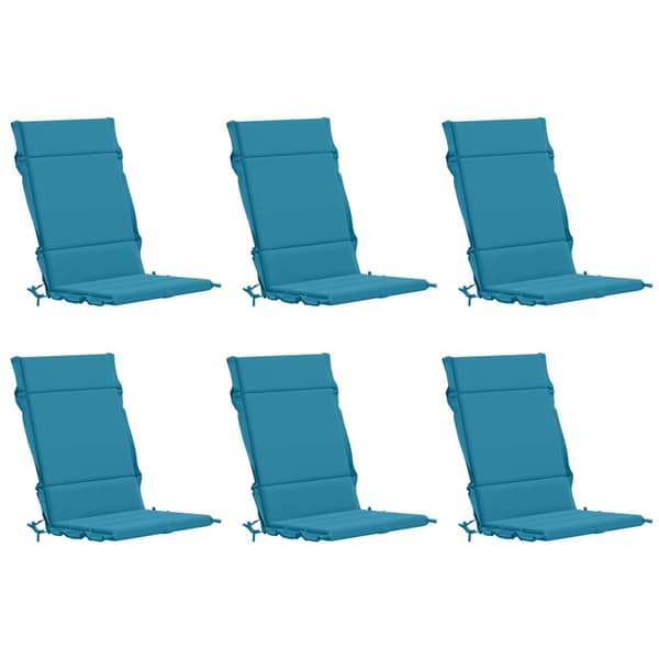 6-delade Höga Ryggstolsdynor GEMERT 6 st 100% Polyester