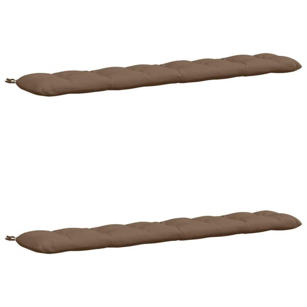 2-delade Bänk Kuddar VIANEN 100% Polyester Taupe