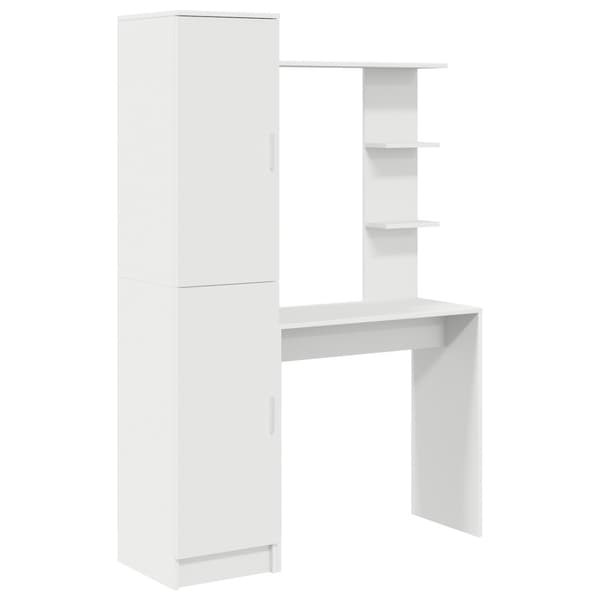 Skrivbord 2 pcs Vit