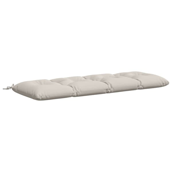 Bänk kudde VIANEN 100% Polyester Vit 140 x 50 x 12 cm
