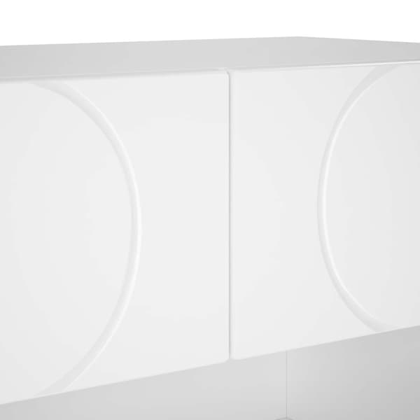 Skoskåp 73 x 38 x 87,5 cm Konstruerat trä Vit