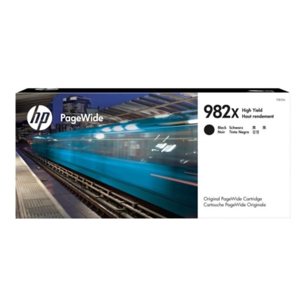 HP 982X - Lång livslängd - svart - original - PageWide - bläckpatron
