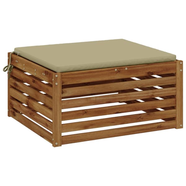 1-delad Sittdyna SOEST 100% Polyester Ljusgrön 60 x 60 x 3 cm