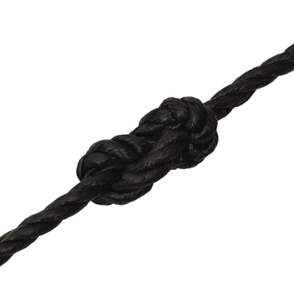 Rep svart 14 mm 100 m polypropen