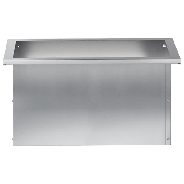 Odlingslåda med LED Silver 30 x 60 x 30 cm Galvaniserat stål