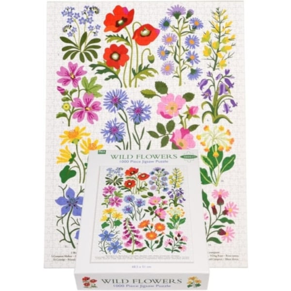 Jigsaw puzzle (1000 pieces) - Wild Flowers