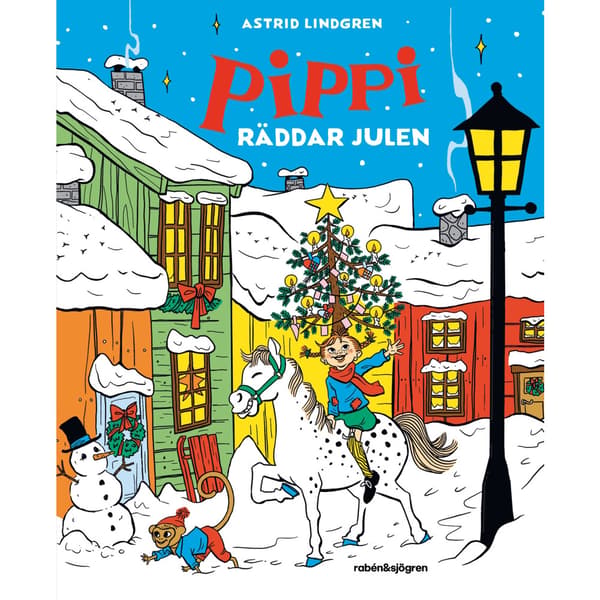 Pippi räddar julen (inbunden)