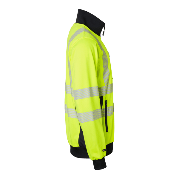 1529 Sweat Fluorescent yellow/navy Unisex