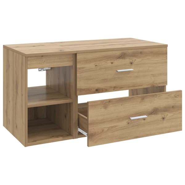 Badrumsmöbelset 2 pcs Artisan-ek Konstruerat trä