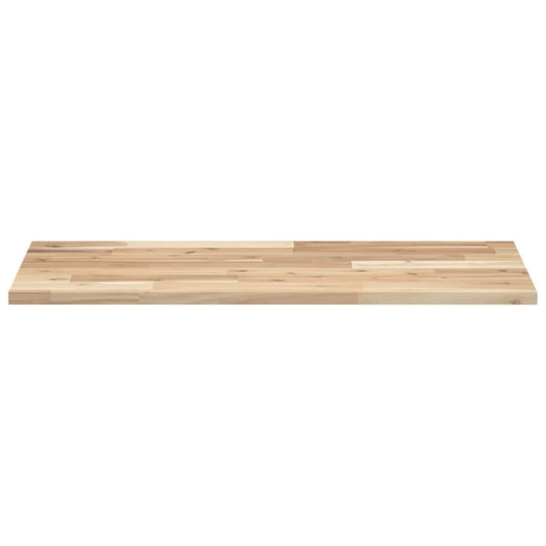 Bordsskiva 80x40x2 cm rektangulär massiv akacia