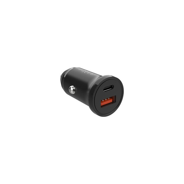 FIXED strömadapter för bil - 24 pin USB-C, USB - 20 Watt