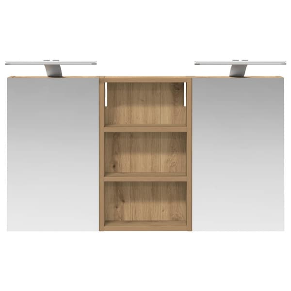 Badrumsskåpsset 3 st 90 x 10,5 x 50 cm Konstruerat trä