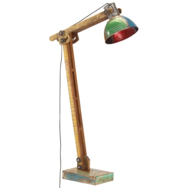 Golvlampa flerfärgad E27