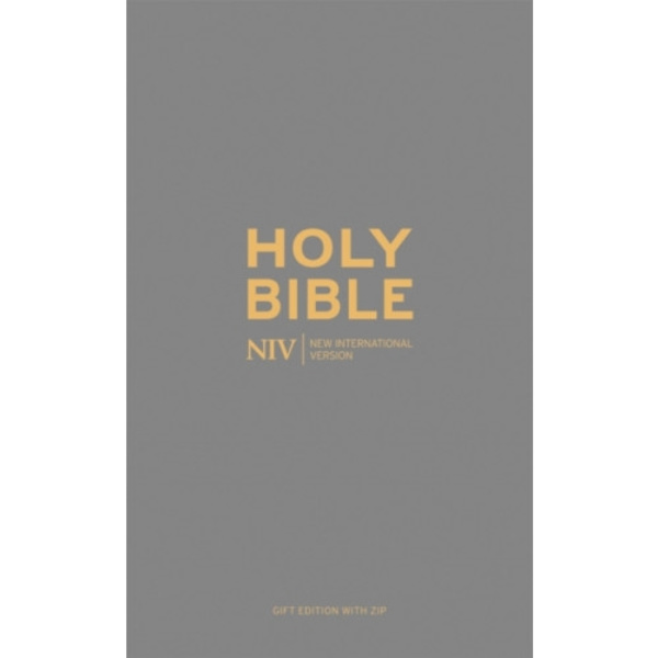 NIV Pocket Charcoal Soft-tone Bible with Zip (häftad, eng)