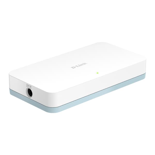 D-Link DGS-1008D/E nätverksswitchar Ohanterad Gigabit Ethernet (10/100/1000) Svart