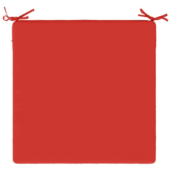 1-delad Sittdyna SOEST 100% Polyester Röd 80 x 80 x 3 cm