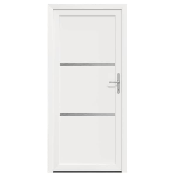 Framdörr Vit 88 x 200 cm PVC