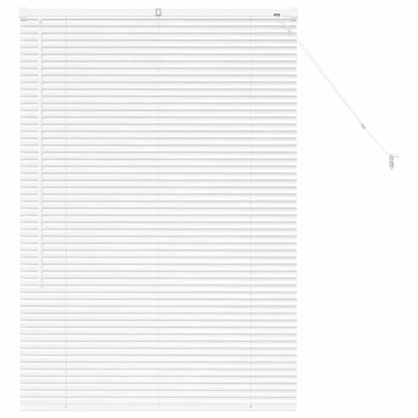 Persienner Vit 130 x 85 cm Aluminium