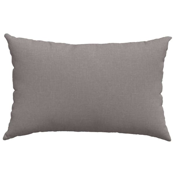 Sofakuddar 2 pcs Taupe 60 x 40 cm tyg