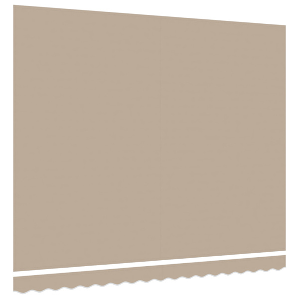 Markisväv Beige 380 x 345 cm Polyester