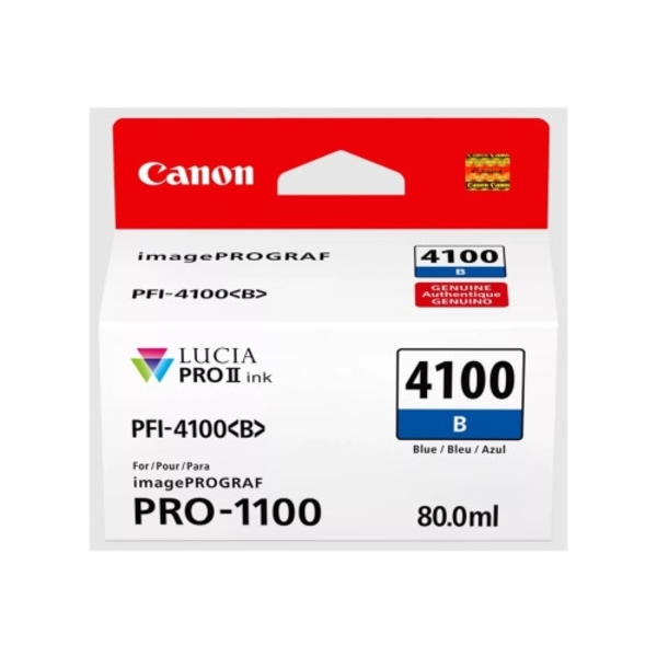 Canon PFI-4100 B - blå - original - bläcktank