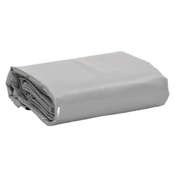 Presenning grå 3x6 m 650 g/m²