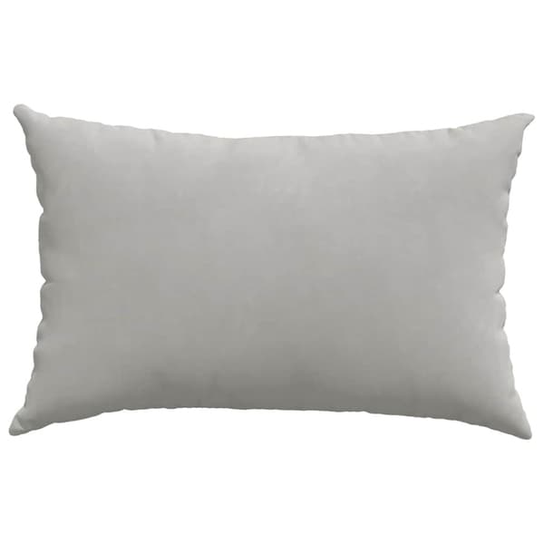 Sofakuddar 2 pcs Ljusgrå 60 x 40 cm tyg