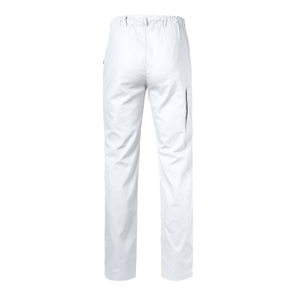 Abbe Trousers White Unisex