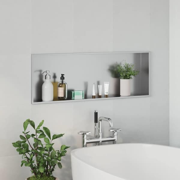 Dusch Nisch Silver 90 x 30 x 9,5 cm Rostfritt stål