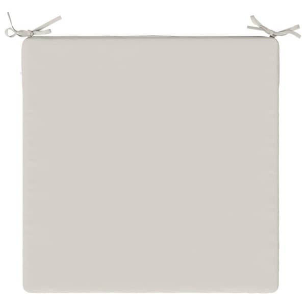1-delad Sittdyna SOEST 100% Polyester Vit 70 x 70 x 3 cm