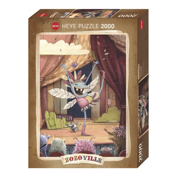 Zozoville Off Broadway, Pussel, 2000 bitar, Heye
