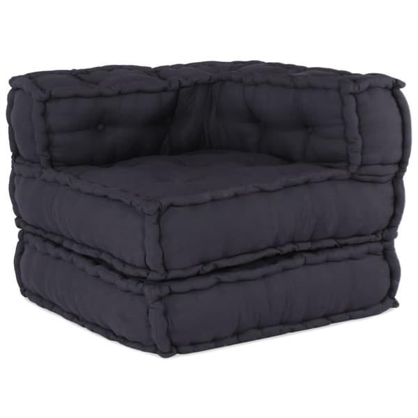 Modulsofa enhet 3 pcs Antracit Tyg