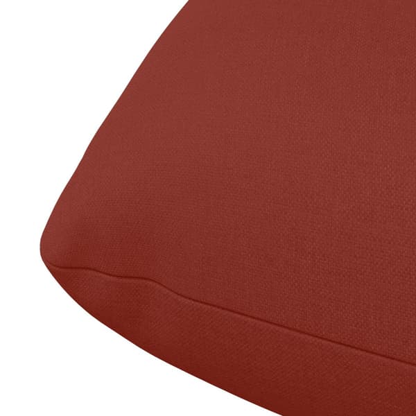 Sittkuddar VIANEN 4 st 100% Polyester Röd 50 x 50 x 12 cm