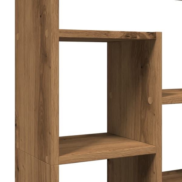 Bokhylla ek 72x20x120,5 cm konstruerat trä