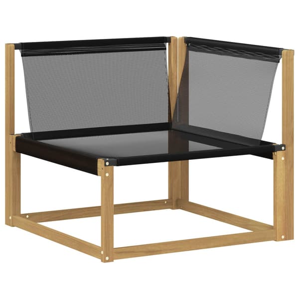 Utomhussoffset med kudde 9 pcs Vit och Beige