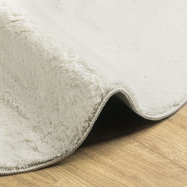 Matta HUARTE Gräddvit 100 x 200 cm Polyester