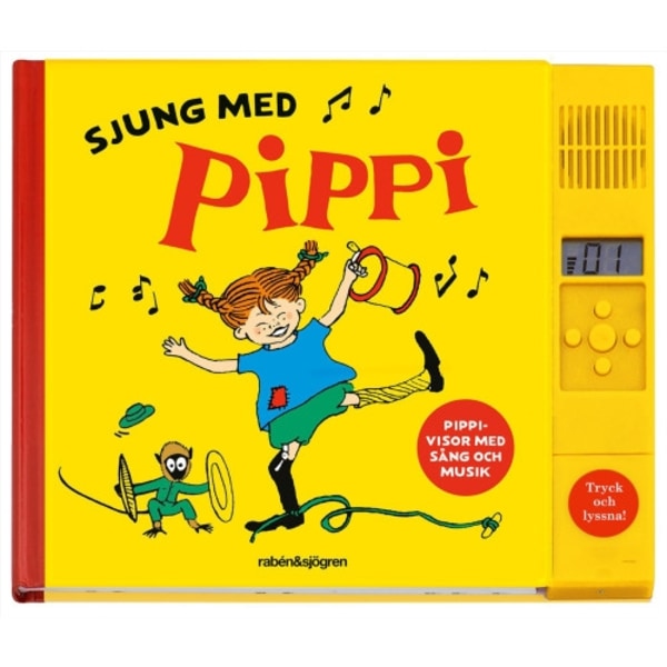 Sjung med Pippi (med ljudmodul) (inbunden)