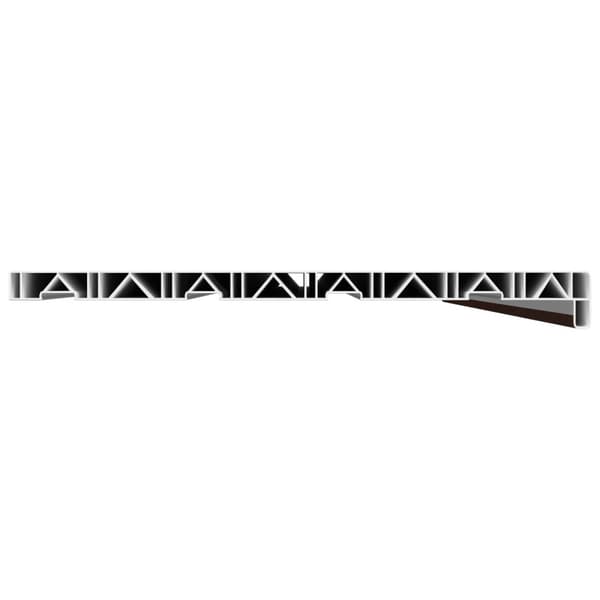 Fönsterbräda Brun trä 120 x 45 x 4,5 cm PVC