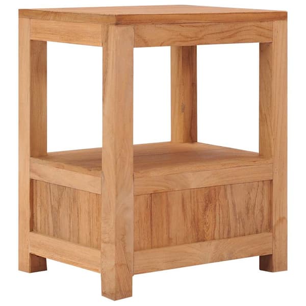 Sängbord 40x30x50 cm massiv teak